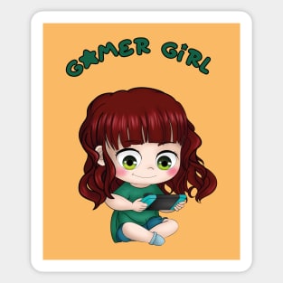 gamer girl 1 Sticker